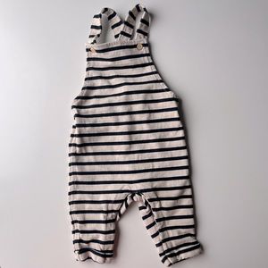H&M unisex baby cotton overalls size 4-5 months EUC